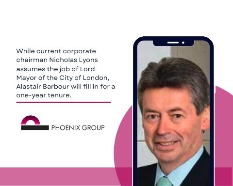 Phoenix Group appoints Alastair Barbour as interim chair